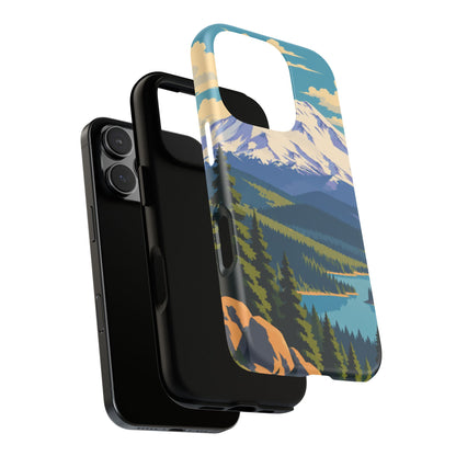 Mount Shasta — Snowlight iPhone Tough Case