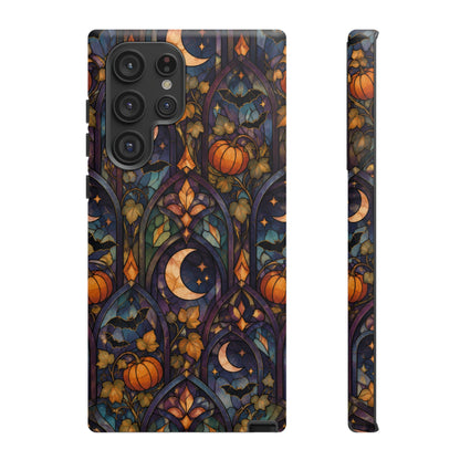 Amber Moon Window Samsung Galaxy Tough Case | celestial halloween