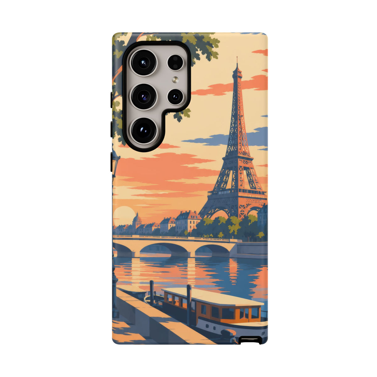 Paris — Seine Reverie Samsung Galaxy Tough Case
