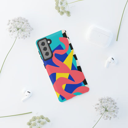 Cut Loose Samsung Galaxy Tough Case | Retro Abstract Art