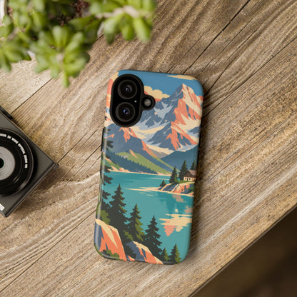 Switzerland — Alpine Lake iPhone Tough Case