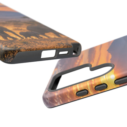 Elephants at First Light Samsung Galaxy Tough Case | african elephants