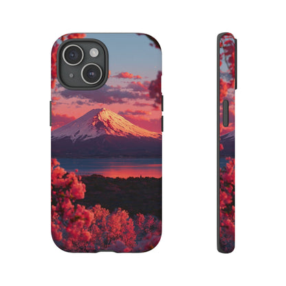 Fuji Rose Horizon iPhone Tough Phone Case