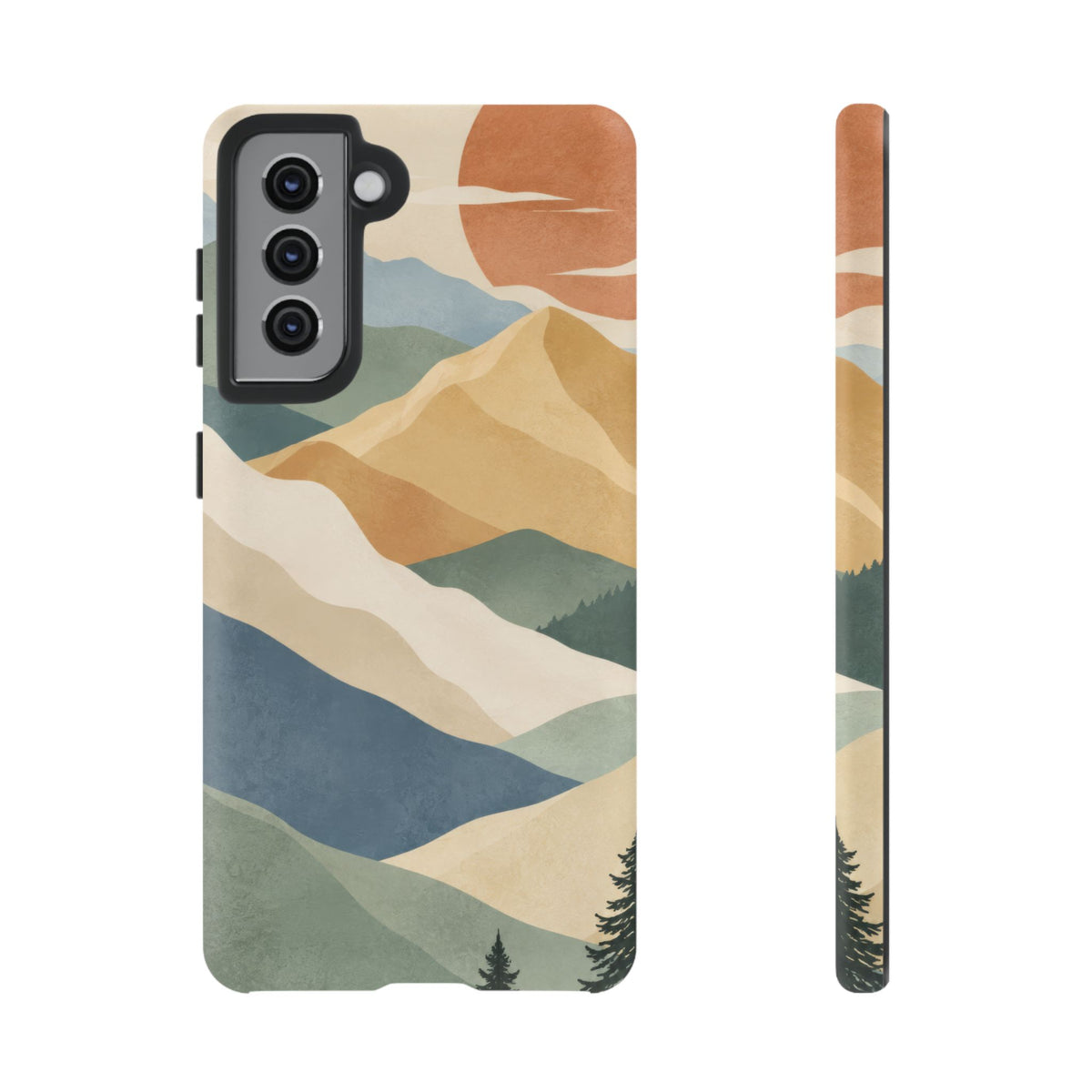 Sage Summit Samsung Galaxy Tough Case | abstract mountains