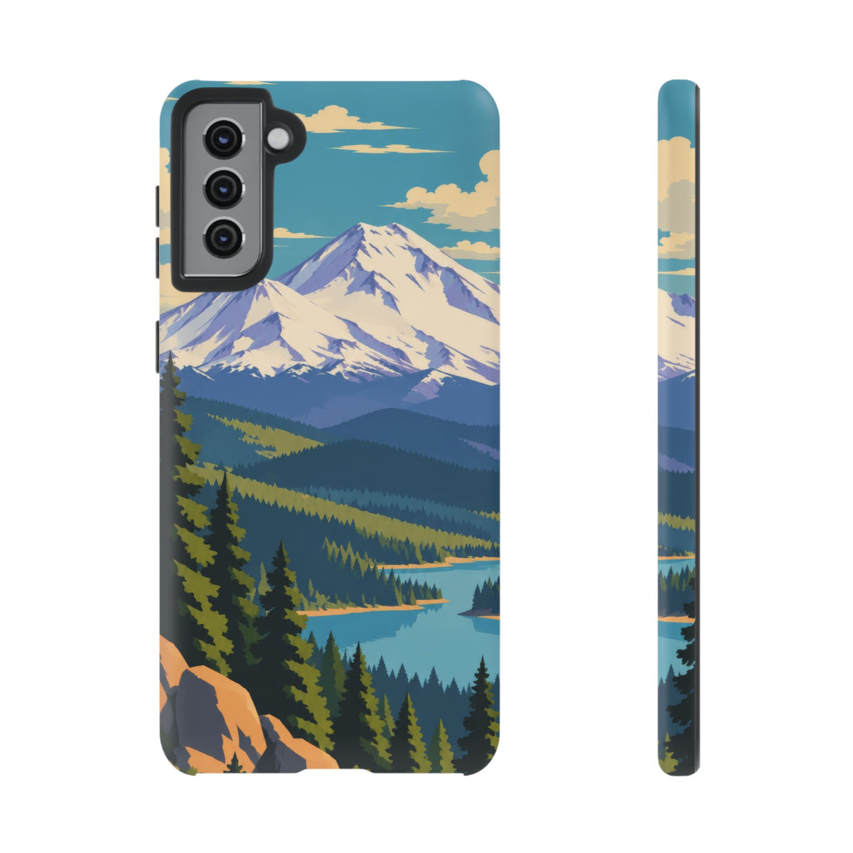 Mount Shasta — Snowlight Samsung Galaxy Tough Case