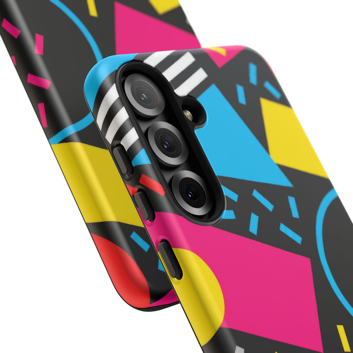 Midnight Confetti Samsung Galaxy Tough Case | Bright Abstract on Black