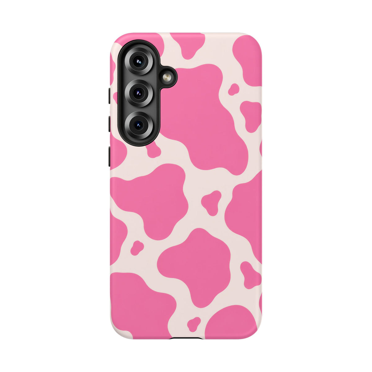 Strawberry Milk Samsung Galaxy Tough Case | Pink Cow Print