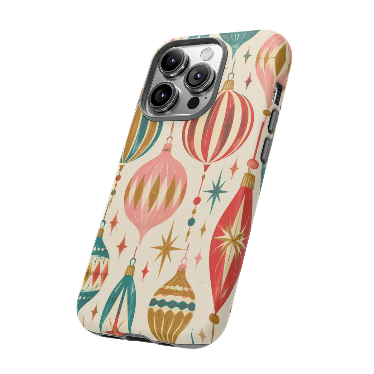 Holiday Heirlooms iPhone Tough Case | vintage ornaments