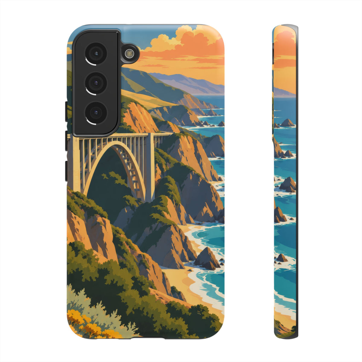 Big Sur — Coastal Arc Samsung Galaxy Tough Case