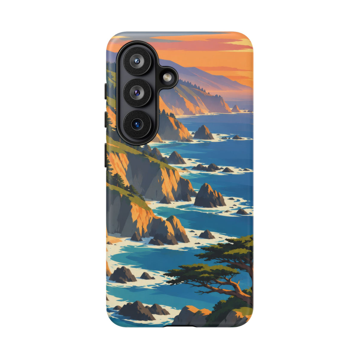 Big Sur — Cypress Coast Samsung Galaxy Tough Case
