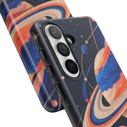 Cosmic Cut Paper Samsung Galaxy Tough Case | modern space