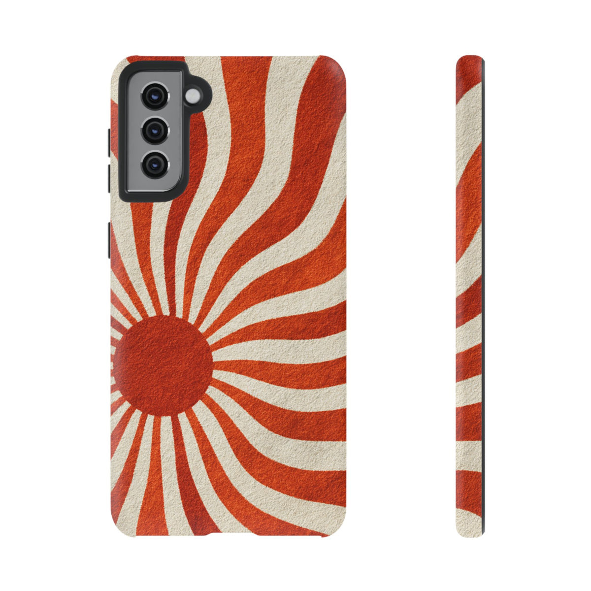 Terracotta Sunburst Samsung Galaxy Tough Phone Case
