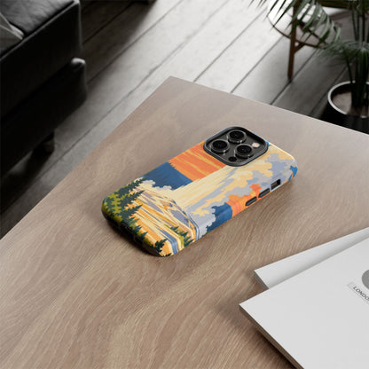 Yellowstone — Geyser Dawn iPhone Tough Case