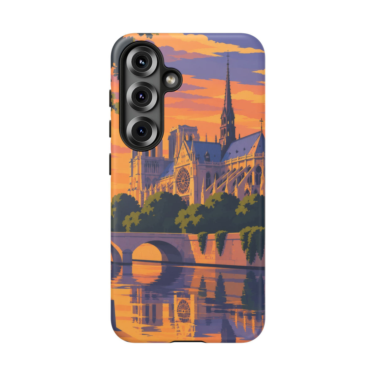 Notre Dame — Cathedral Twilight Samsung Galaxy Tough Case