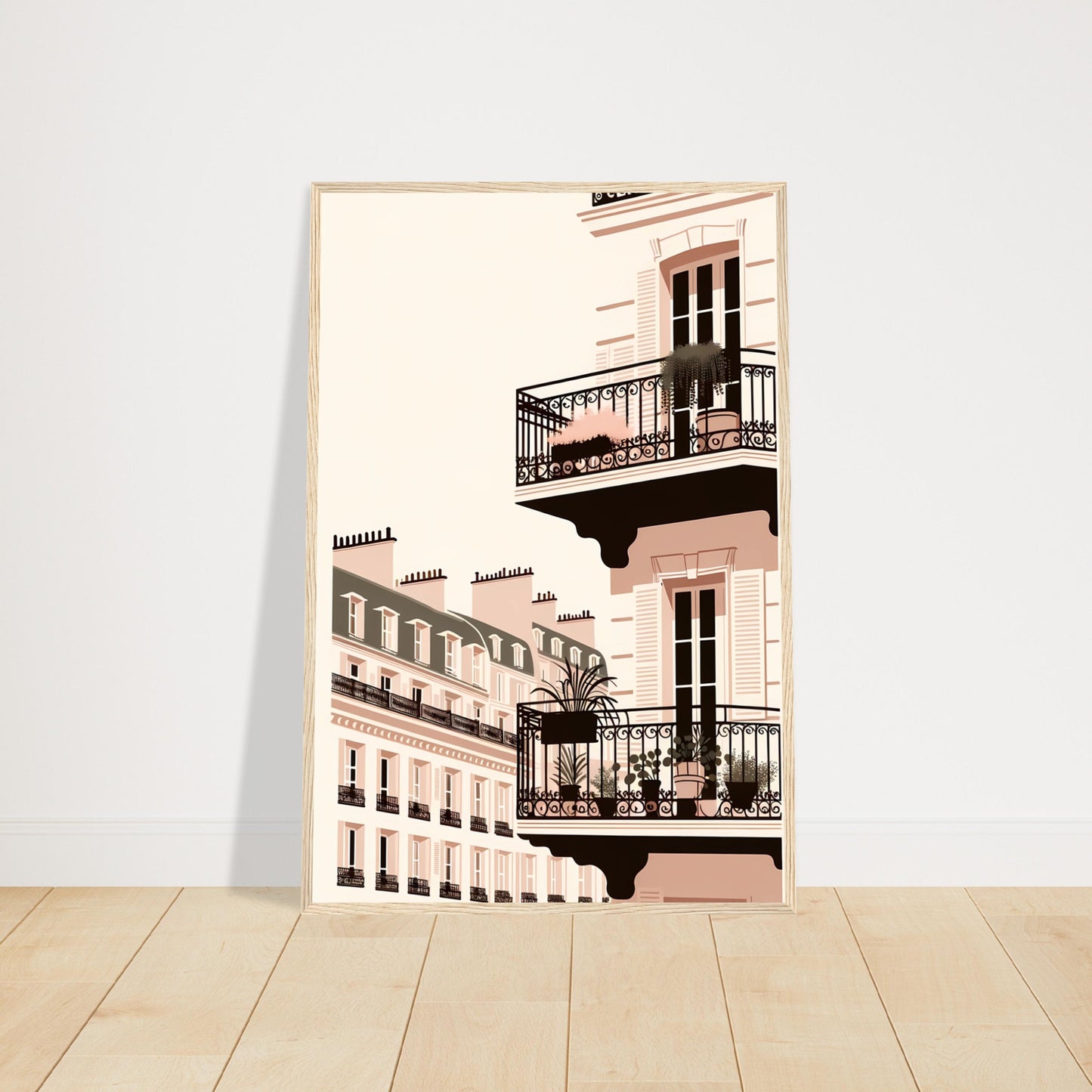 Wall Art - Balcony Bliss in Paris