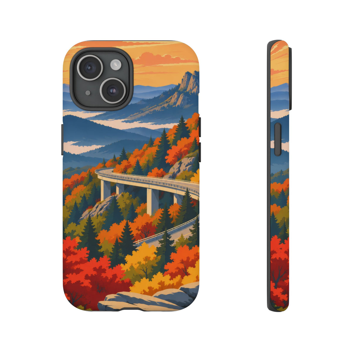 Blue Ridge Parkway — Viaduct Morning iPhone Tough Case