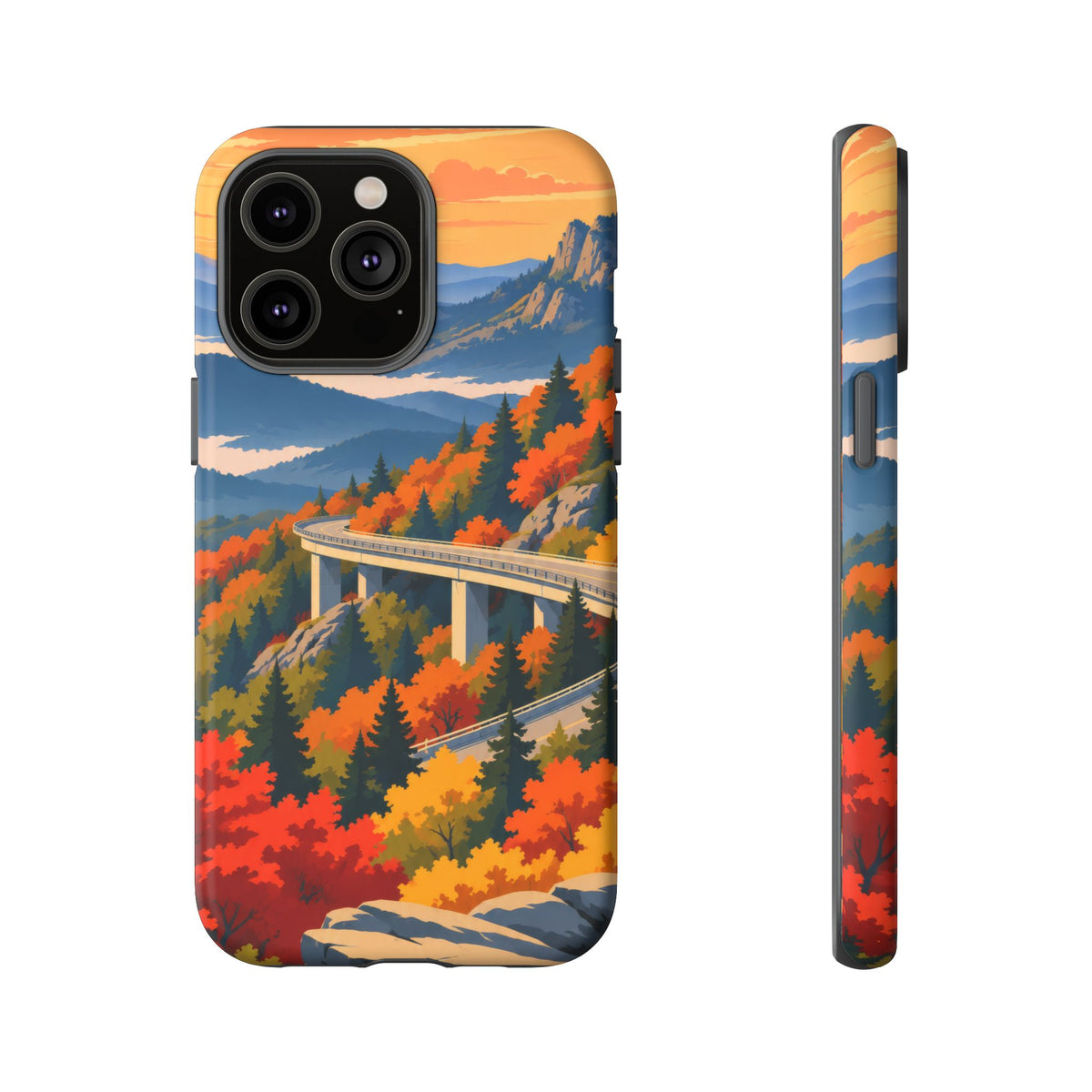 Blue Ridge Parkway — Viaduct Morning iPhone Tough Case