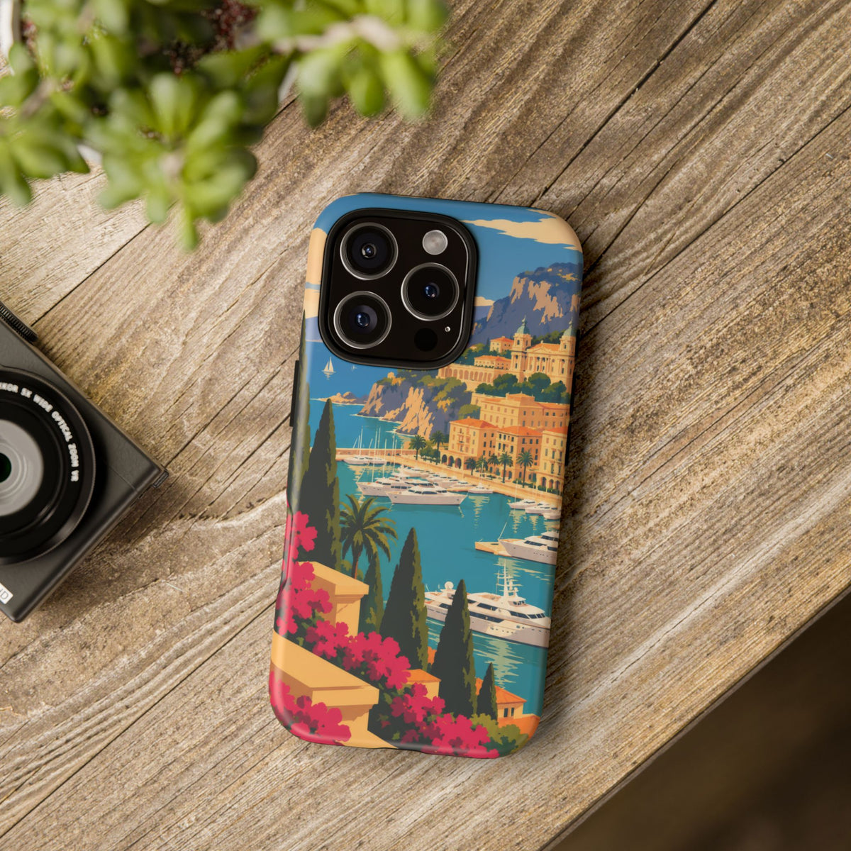 Monte Carlo — Harbor Glamour iPhone Tough Case