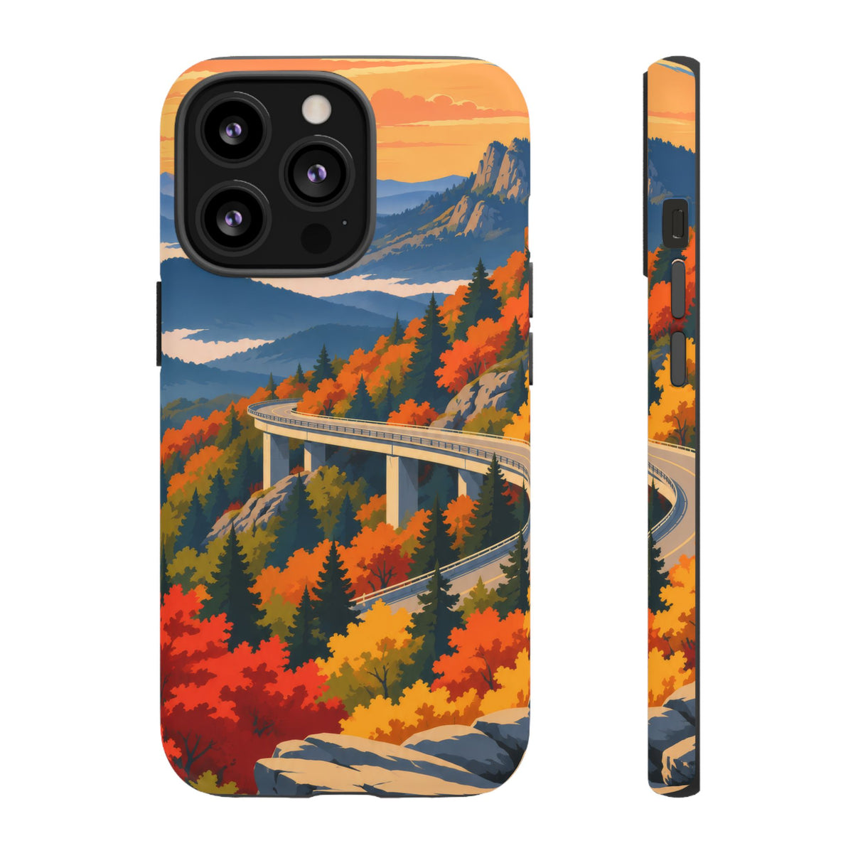 Blue Ridge Parkway — Viaduct Morning iPhone Tough Case