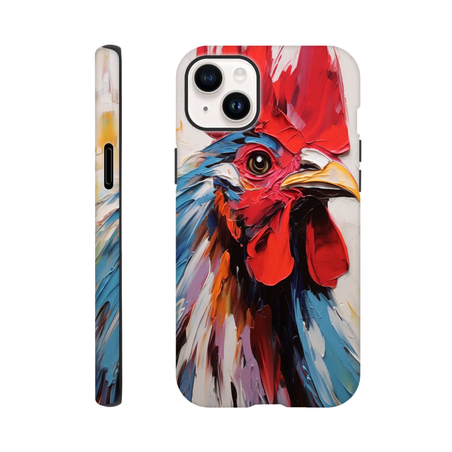 iPhone Case - Rooster Vibrant Vigilance