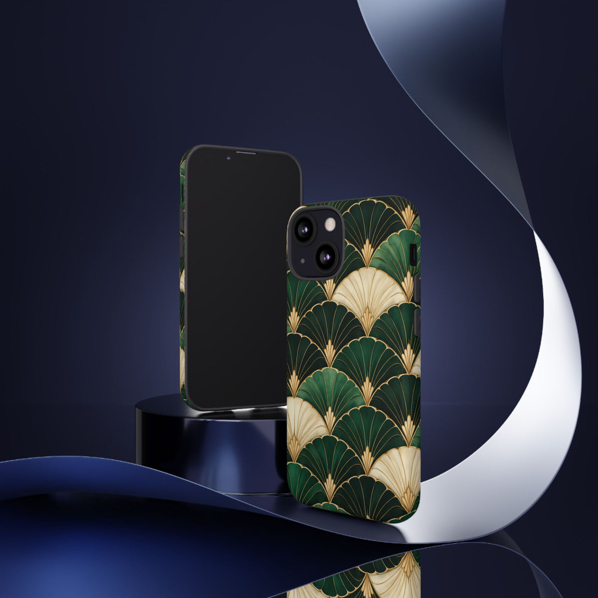 Emerald Salon iPhone Tough Case | art deco