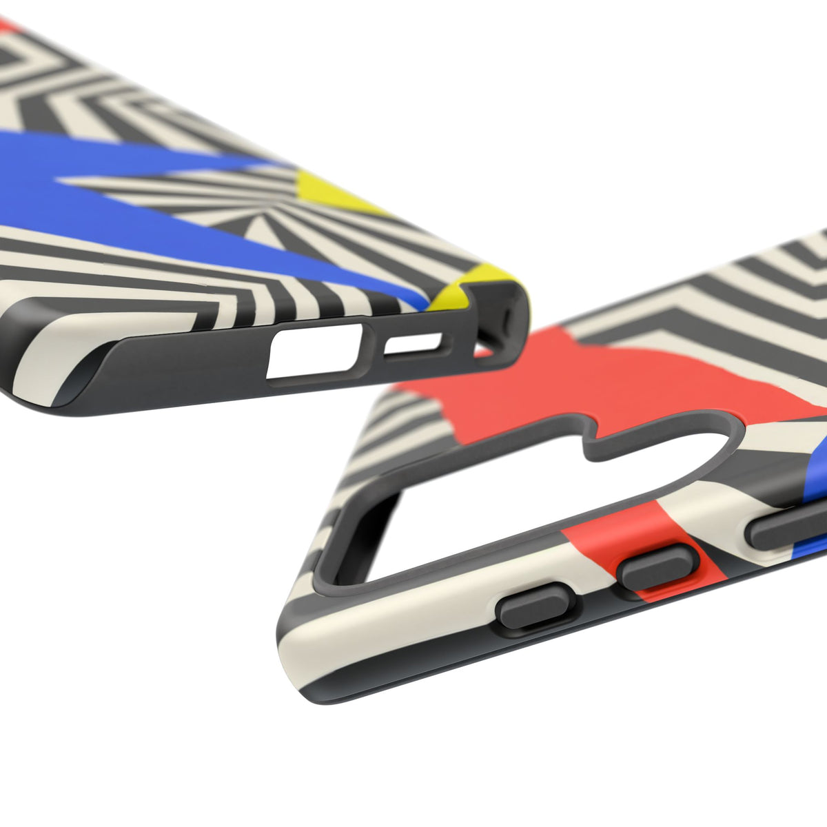 Broken Signal Samsung Galaxy Tough Case | Optical Stripe Art
