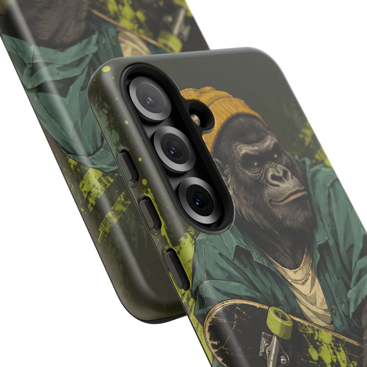 Concrete Jungle Samsung Galaxy Tough Case | Skater Gorilla Illustration