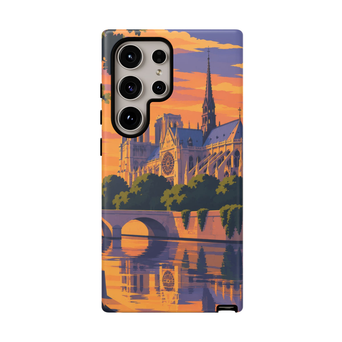 Notre Dame — Cathedral Twilight Samsung Galaxy Tough Case