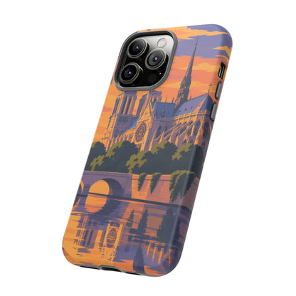Notre Dame — Cathedral Twilight iPhone Tough Case