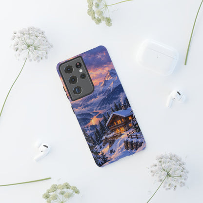 Alpine Hearth Samsung Galaxy Tough Case | winter cabin