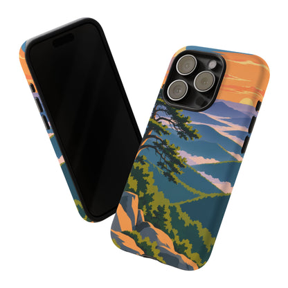 Shenandoah — Blue Hour Ridges iPhone Tough Case