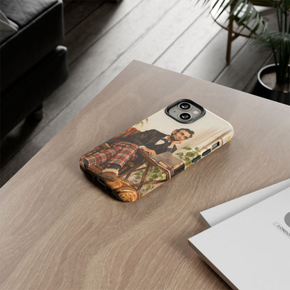 Abe from Home iPhone Tough Case | lincoln work from home