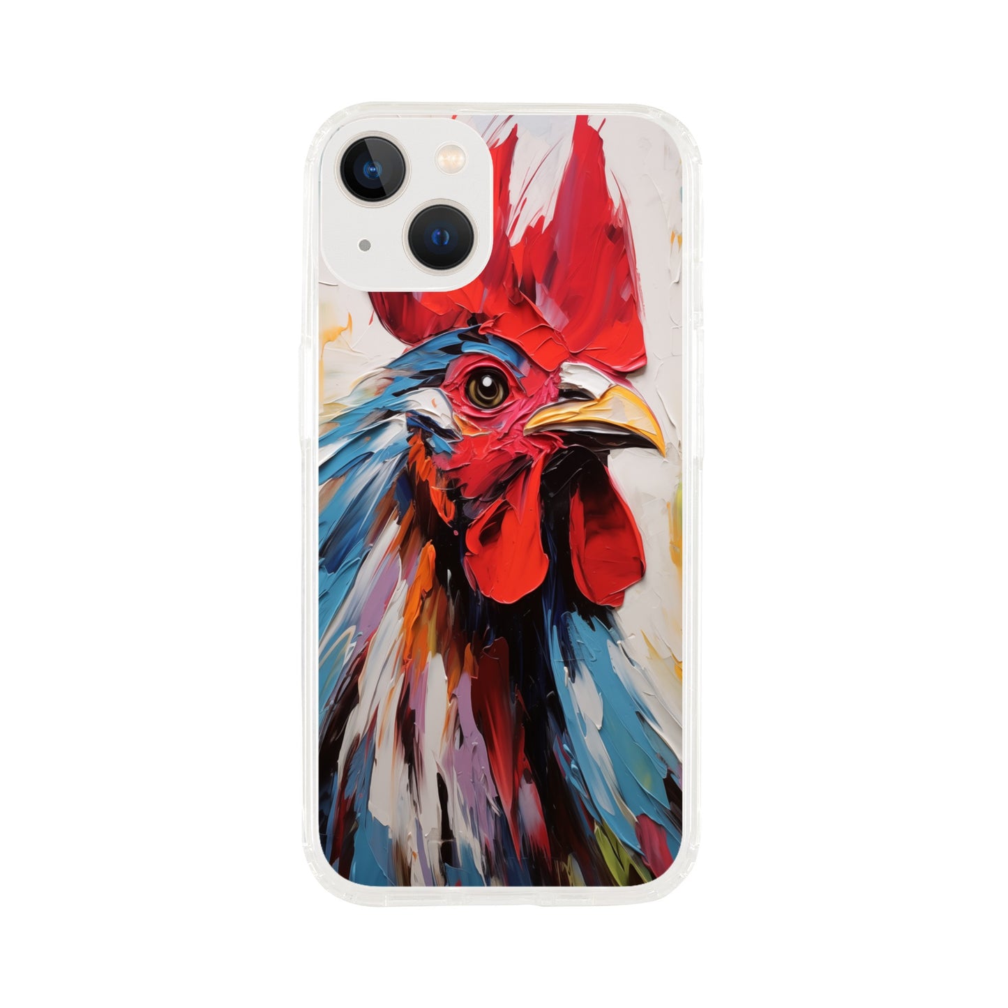 iPhone Case - Rooster Vibrant Vigilance