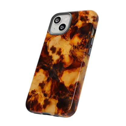 Amber Marble iPhone Tough Case | Amber Mosaic