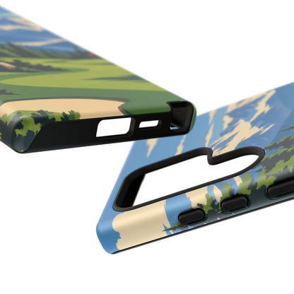 Mountain Golf — Alpine Fairway Samsung Galaxy Tough Case