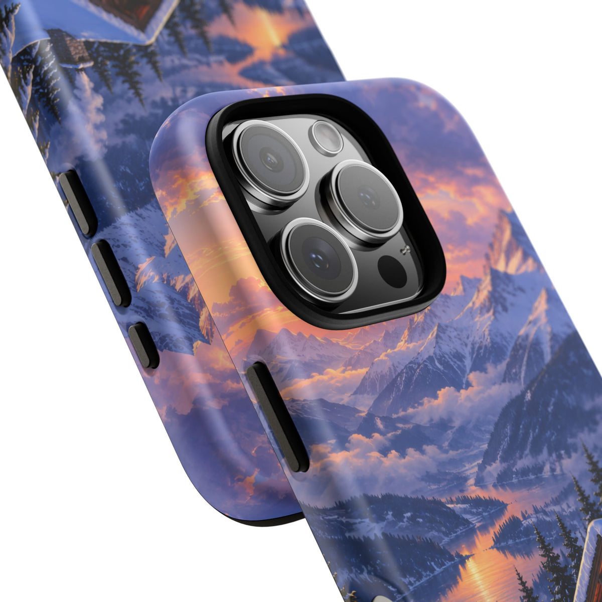 Alpine Hearth iPhone Tough Case | winter cabin