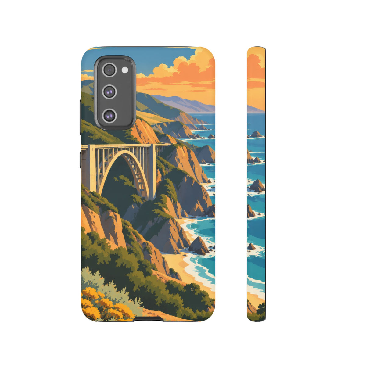 Big Sur — Coastal Arc Samsung Galaxy Tough Case