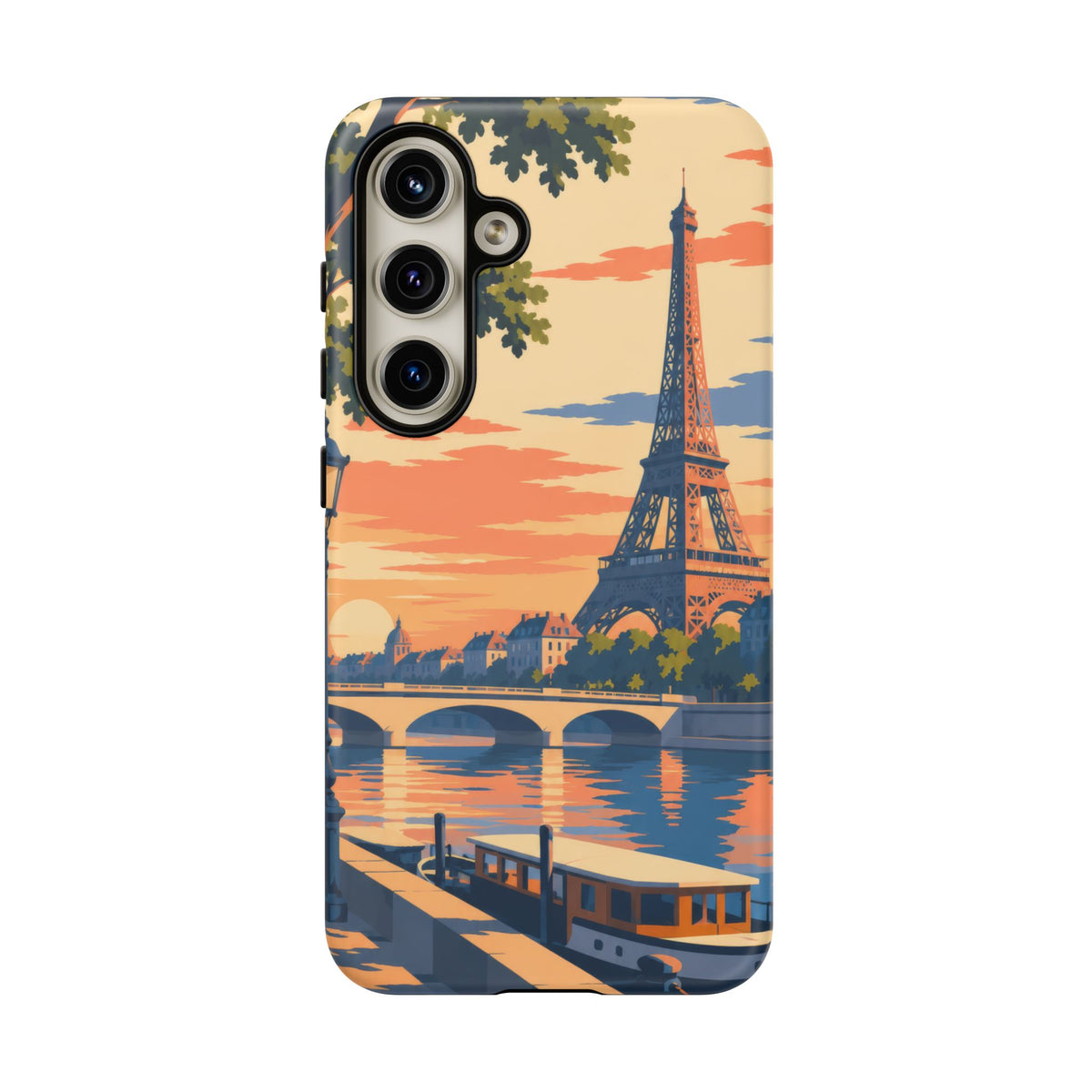 Paris — Seine Reverie Samsung Galaxy Tough Case