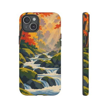 Great Smoky Mountains — Autumn Creek iPhone Tough Case