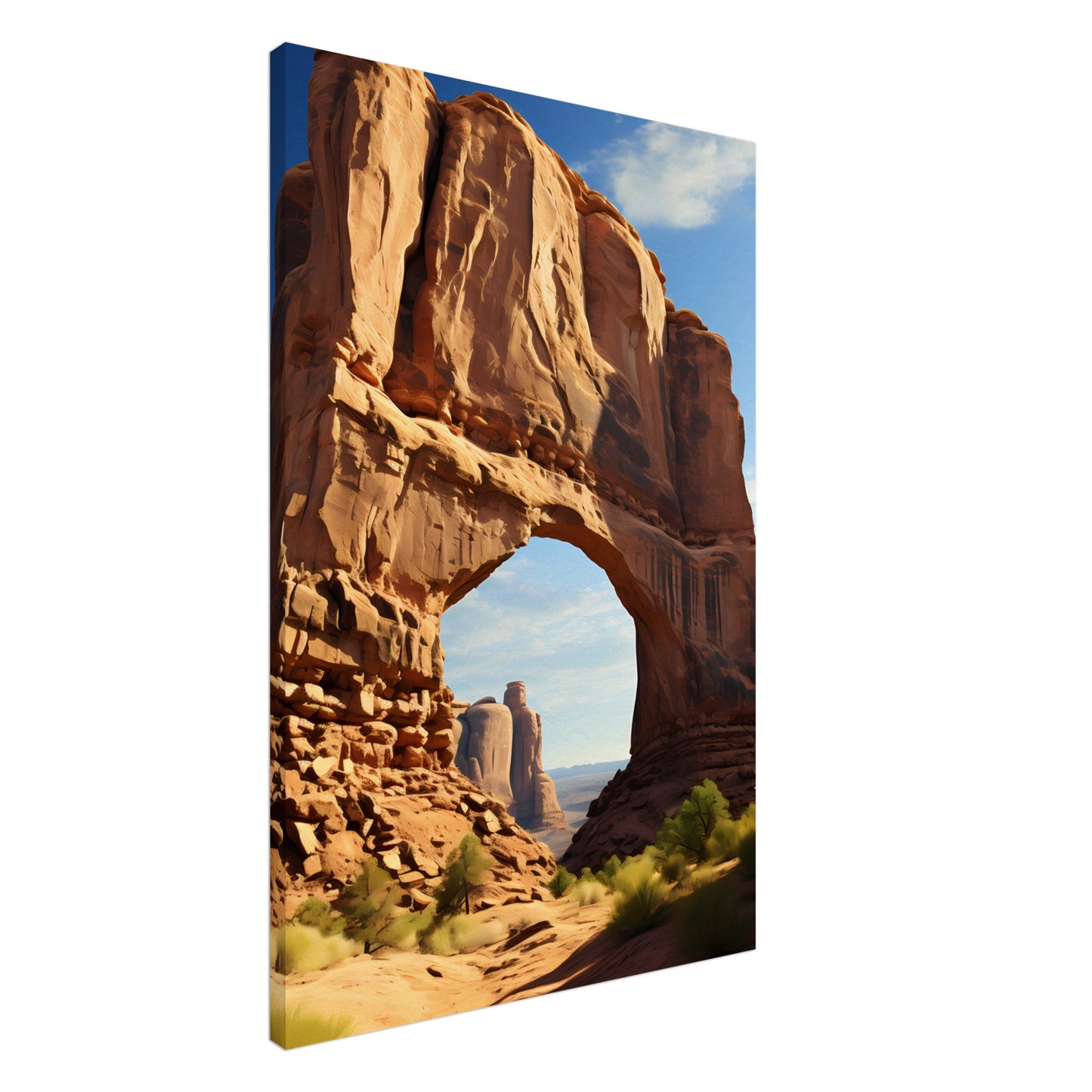 Canvas Wall Art - Majestic Desert Archway