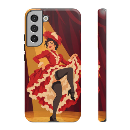 Moulin Rouge Dancer — Crimson Cabaret Samsung Galaxy Tough Case | cabaret dancer