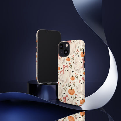 Blush Boo Social iPhone Tough Case | cute ghost