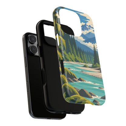 Hoh Rain Forest — Rivergreen iPhone Tough Case