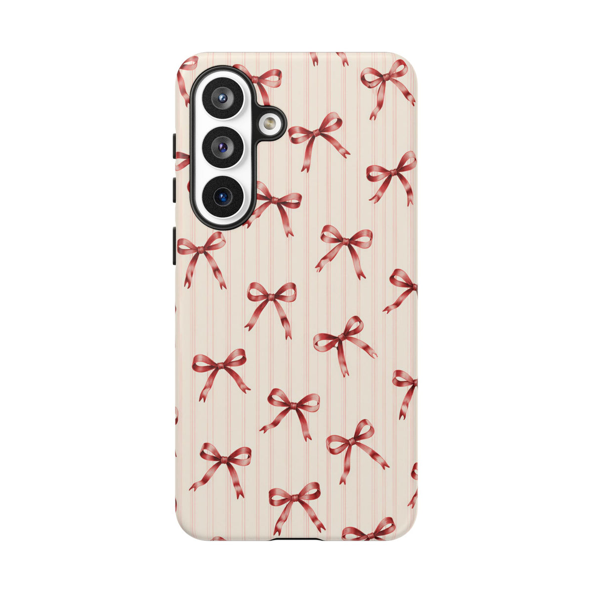 Red Bow Samsung Galaxy Tough Case | Ribbon Waltz