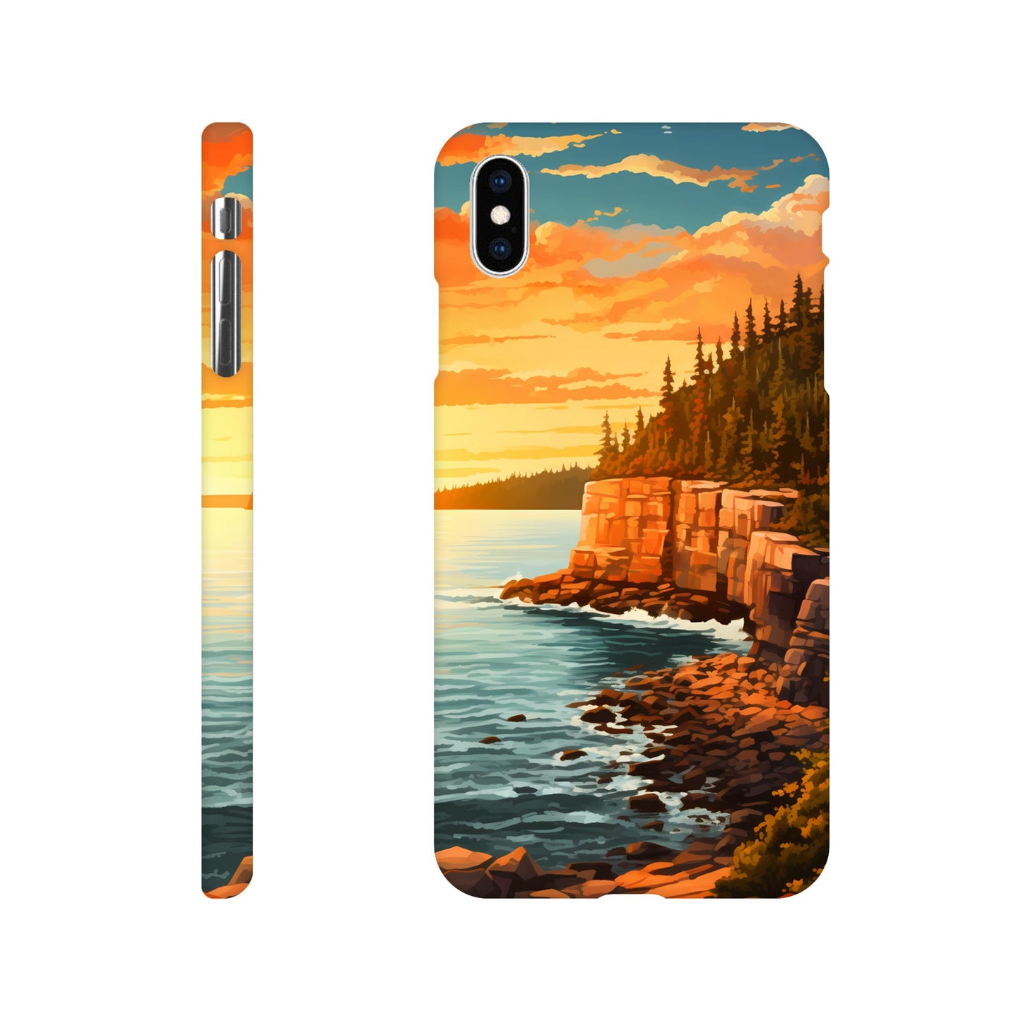 iPhone Case - Acadia Coastal Chronicles (National Park)