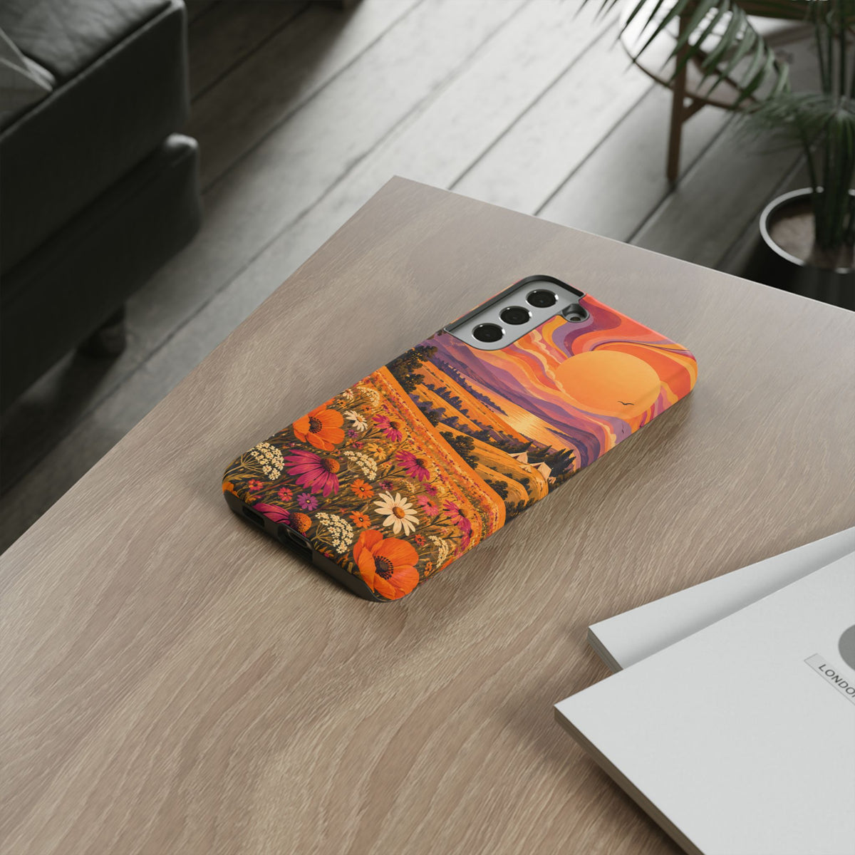 Golden Field Reverie Samsung Galaxy Tough Case | sixties festival