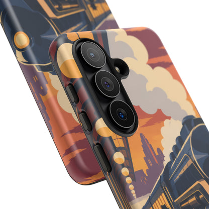 Travel by Train — Night Departure Samsung Galaxy Tough Case | train travel