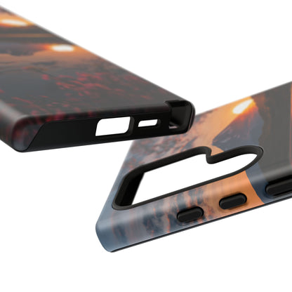 Fuji Golden Reflection Samsung Galaxy Tough Phone Case