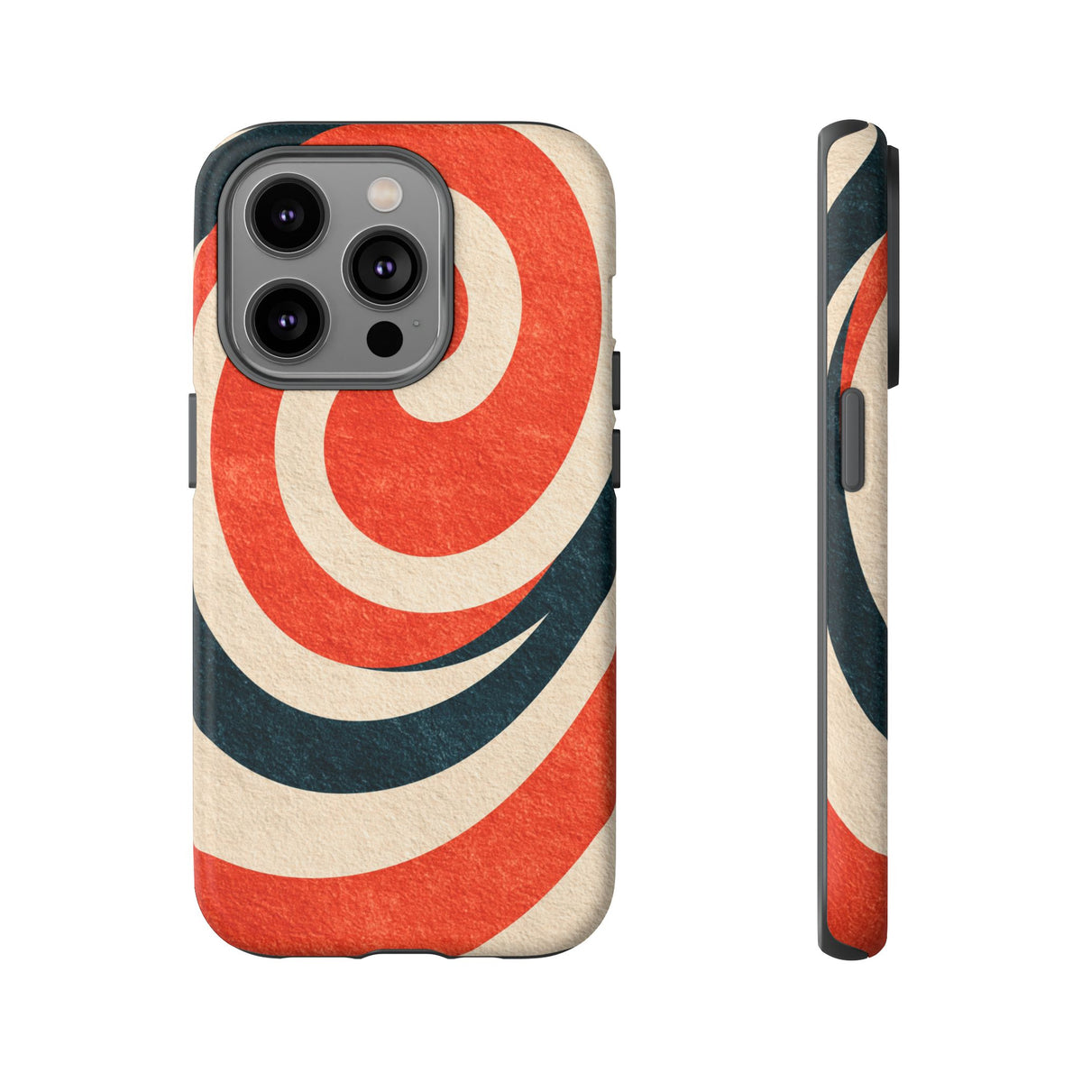 Ember Spiral iPhone Tough Phone Case