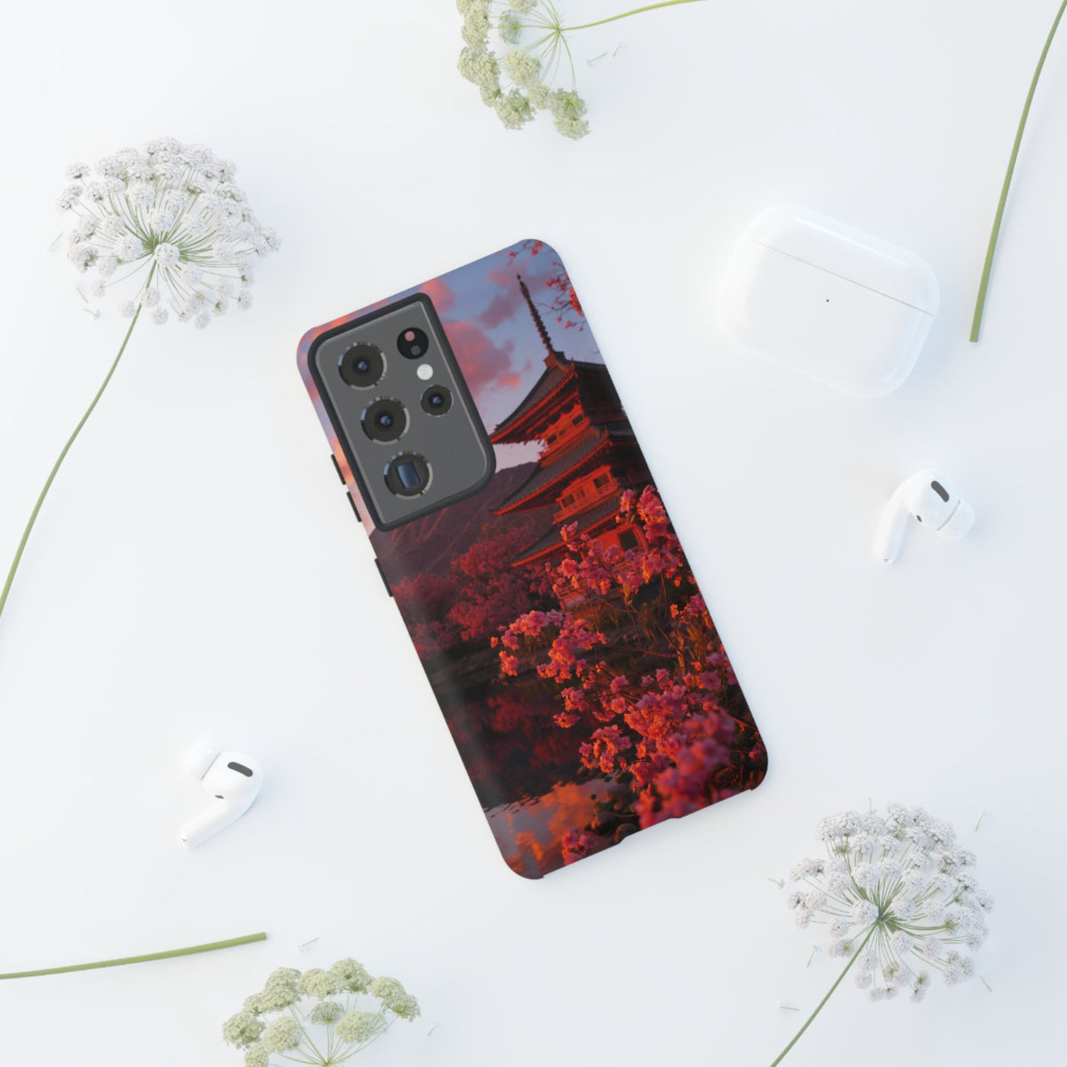 Pagoda Afterglow Samsung Galaxy Tough Phone Case